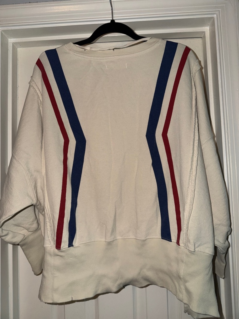 We The Free Free People Camden Patriotic Stars Stripes Sweatshirt - Women - Picture 5 of 6